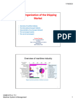 The Ognization of Shipping Market - NAME427 - January 2023