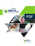 SPL Life Sciences Product Catalogue