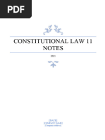 Counstitutonal Law Note (CSL Masaba)