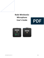 User Guide Rode Wirelessgo