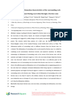 Analysis of The Deformation Characteristics of The