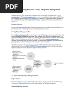 The Planning Processes Group - Integration Management