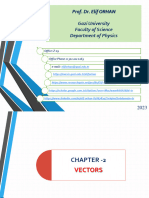 Pyhysics-Chapter 2 - Vectors