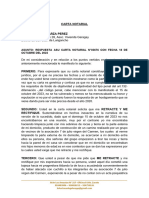 Respuesta A Carta Notarial Mancilla