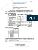 INFORME N°004-ODyR - SOBRE ENTREGA DE AGUA CON CISTERNA COAR