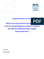 Surgical Site Infection Ssi Prevention Quality Improvement Tool