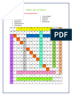 SOPA DE LETRAS Ortodoncia