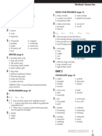 SKILLS (Page 8) Check Your Progress (Page 11) : Workbook - Answer Key