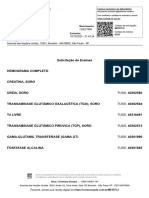 DR (A) - Christiane Borges: Solicitação de Exames