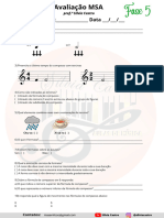 Avaliação MSA Fase 5