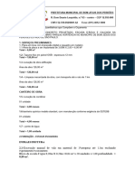 Infraestrutura 2.1-Escavação Manual de Vala em Material de 1 Categoria Até 1,5m Excluindo 0,80 M