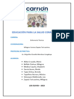 Informe Final Salud Comunitaria Doc Original Nov 2023 1er Ciclo Grupo3