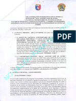 66convenio Marco de Cooperación Interinstitucional Entre La Universidad Policial - Carrera Química Industrial - Facultad de Ingeniería Ce-694-2021