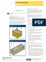 Crane Lifted Work Boxes Information Sheet 1