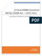 Categorised Module MCQs