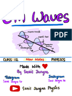 E M Waves New Notes 2024