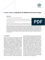 Research Article: Process Product Design Based On Multimode Interaction Design