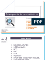 Evolutions Pmsi 2020