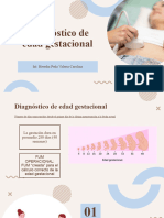 Diagnóstico de Edad Gestacional