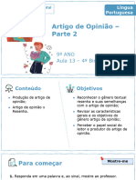 Aulas de Português Brasil