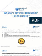 06 What Are Different Blockchain Technologies