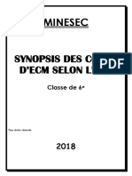 Cours d'ECM 6e