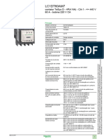 TeSys D LC1DT60AM7 Cotactor