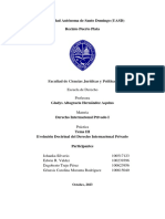 Tarea 2, Resumen Del Tema III Evolución Doctrinal Del Derecho Internacional Privado