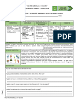 1° SEC. EDA 1 SEMANA 2 CYT 2023 La Célula Unidad Fundamental de Todos Los Seres Vivos