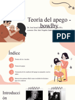 Teoría Del Apego John Bowlby