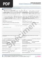 Contrat Courtage Location Residentielle