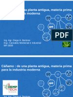 Cáñamo - de Una Planta Antigua, Materia Prima para La Industria Moderna