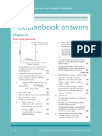 Exam Style Answers 6