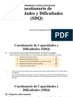 Cuestionario de Capacidades y Dificultades (SDQ)