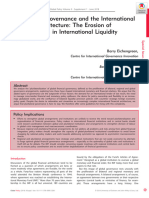 Eichengreen, Lombardi, Malkin - Multilayered Governance and The International Financial Architecture... (2018)