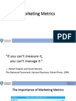 Marketing Metrics