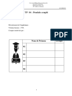 TP 04 - Pendule Couplé