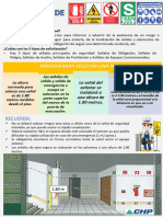 Señaleticas de Seguridad - CHP - Boletin Informativo