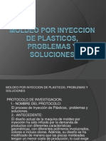 Moldeo Por Inyeccion de Plasticos Problemas y