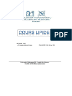 Cours Lipides