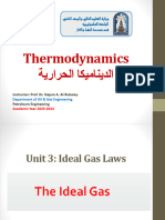 Unit 3 - Ideal Gas