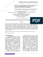 Lignan (+) -Piperitol-γ,γ-Dimethylallylether from Stem Bark of