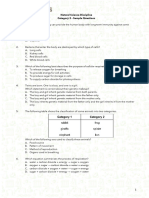 Copernicus Natural Science Category 3: Grades 7-8 Practice Paper