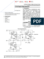 Tl77Xxa Supply-Voltage Supervisors: 1 Features 3 Description