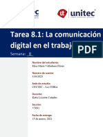 Ejercicios para Tarea 8.1