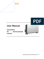 Manual SunGrow 200kW (SG250HX-IN)