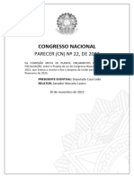 Parecer (CN) 22 de 2022