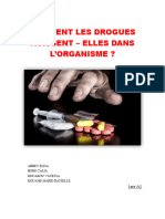 Comment Les Drogues Agissent Sur L'organisme