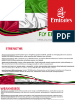 Emirates Swot Analysis