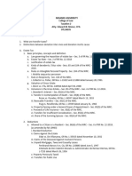 MU Syllabus Taxation-2 Transfer-Taxes